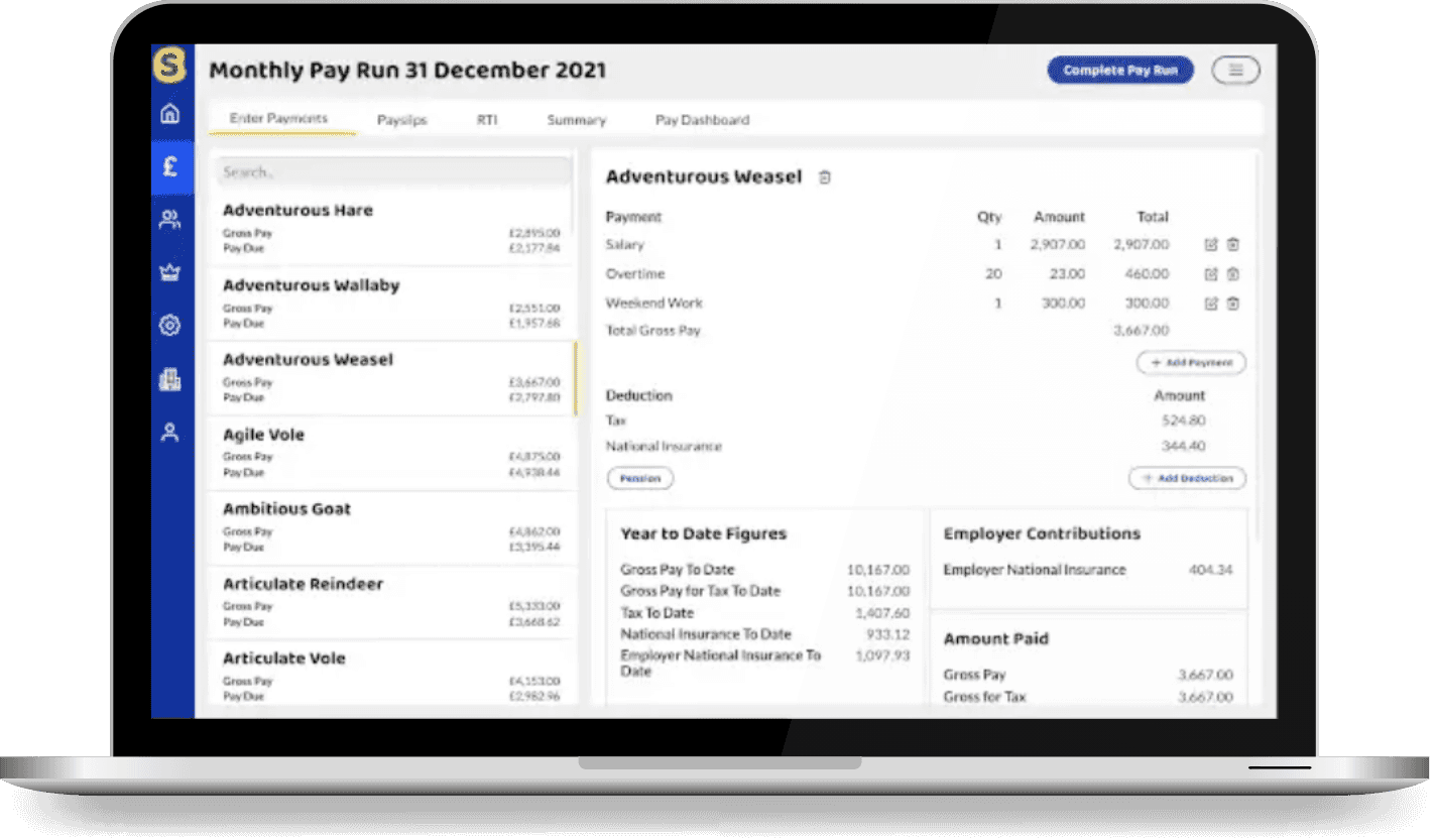 The Shape Payroll Platform